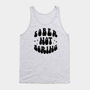 Sober Not Boring Tank Top